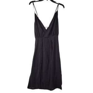 Women's Sundress Black Spaghetti Strap Classic Fit Size Medium